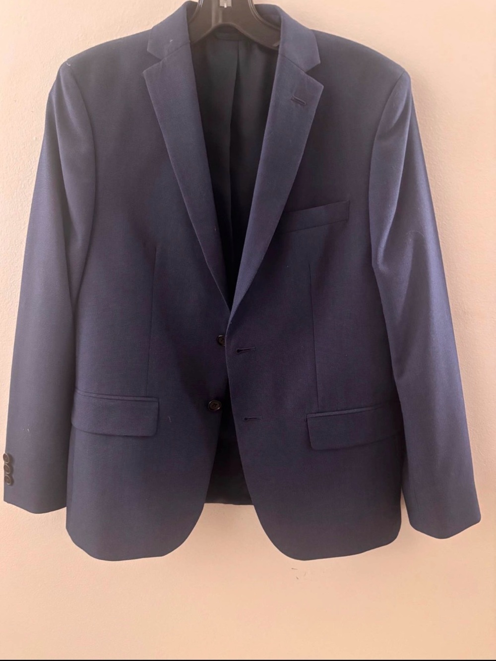 Ralph Lauren Navy Blue Boys' Two-Button Blazer